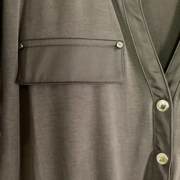 WhiteHouse/Black Market modal blouse - Picture 3 of 6